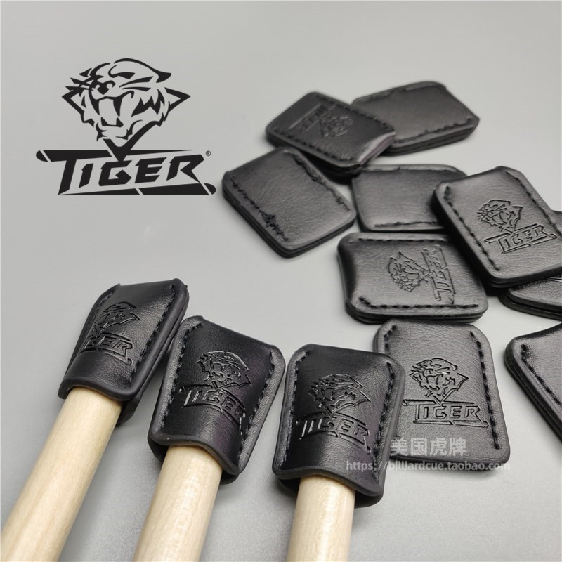 Maple ball leather head gun head protection sleeve nine ball pole imported from the United States in the eight or nine ball large scalp head protection cover