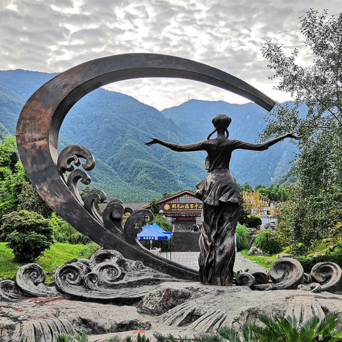 Jiangxi Travel Yichun Mingyue Mountain Postcard DandeLion Original