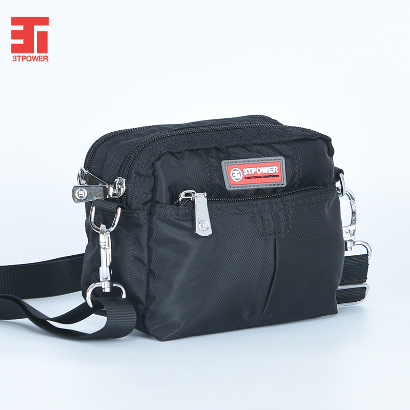 3T Bag Casual Mini Small Bag Women Messenger Waist Bag Summer Multi-layer Practical Waterproof Nylon Cloth Shoulder Bag Korean Version