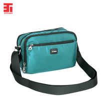3T New Pint Slanted Satchel Oxford cloth middle-aged Korean version Mama Jane Yoyo 100 lapped nylon light multiple pocket cloth bag