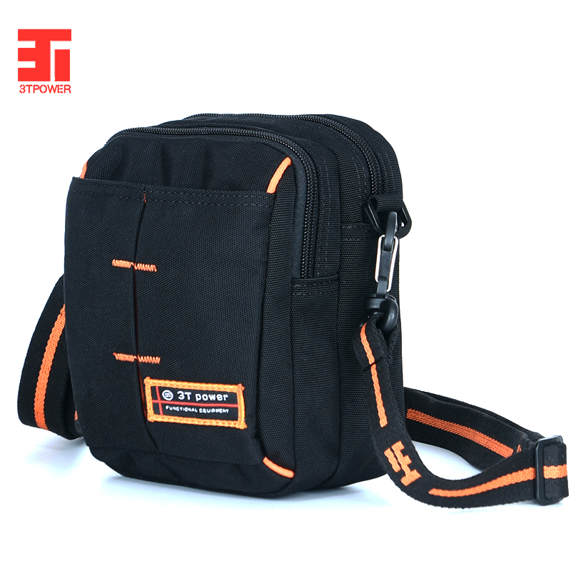 22 new Hong Kong 3T Mini mini mobile phone bag inclined satchel with small bag nylon oxford cloth sport men and women casual