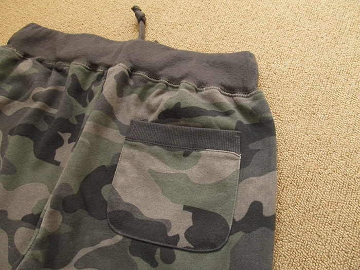 Châu Âu và Mỹ gió nữ thun eo ngụy trang quần thể thao chân quần mùa xuân và mùa thu quần harem cotton terry quần kích thước lớn quần