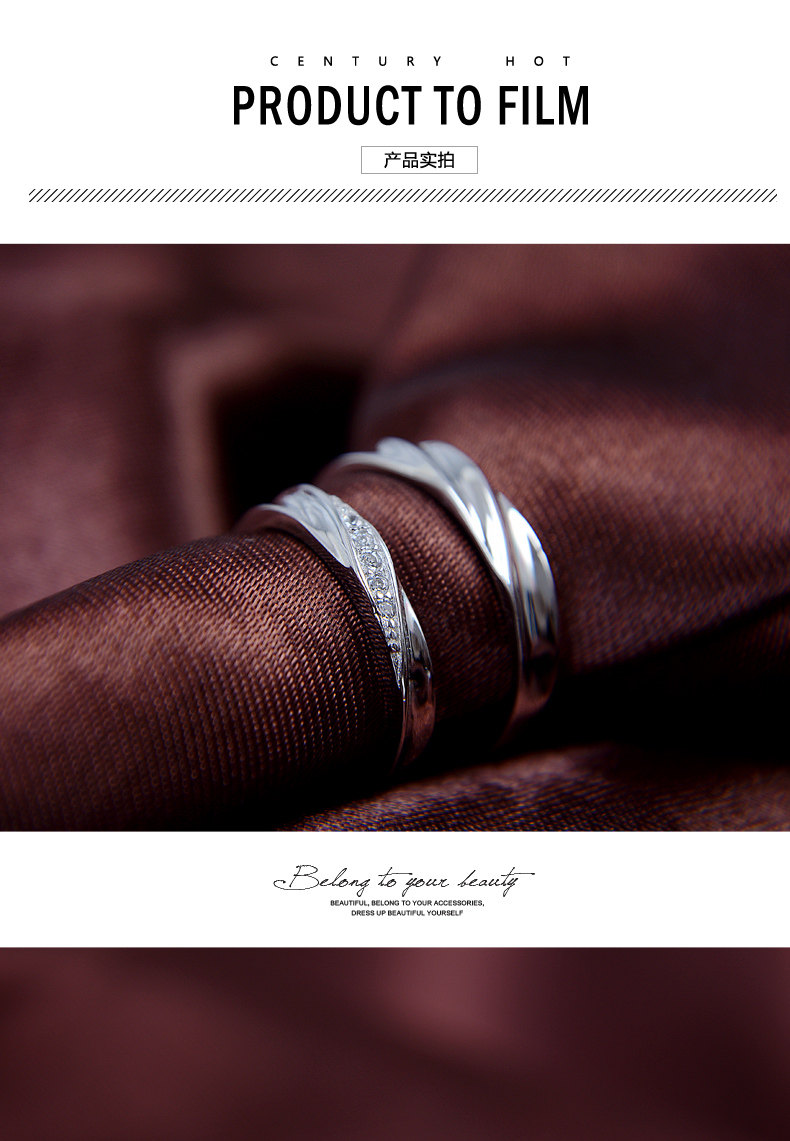 Bague mixte CENTURYHOT en Argenterie - Ref 3088033 Image 15