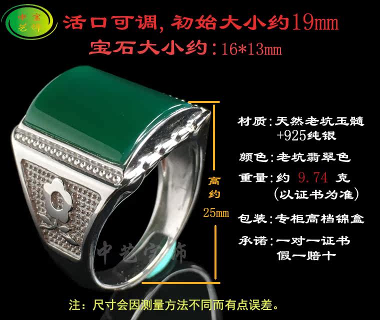 Bague homme OTHER   en Cristal naturel pierre semi-precieuse - Ref 3086761 Image 8