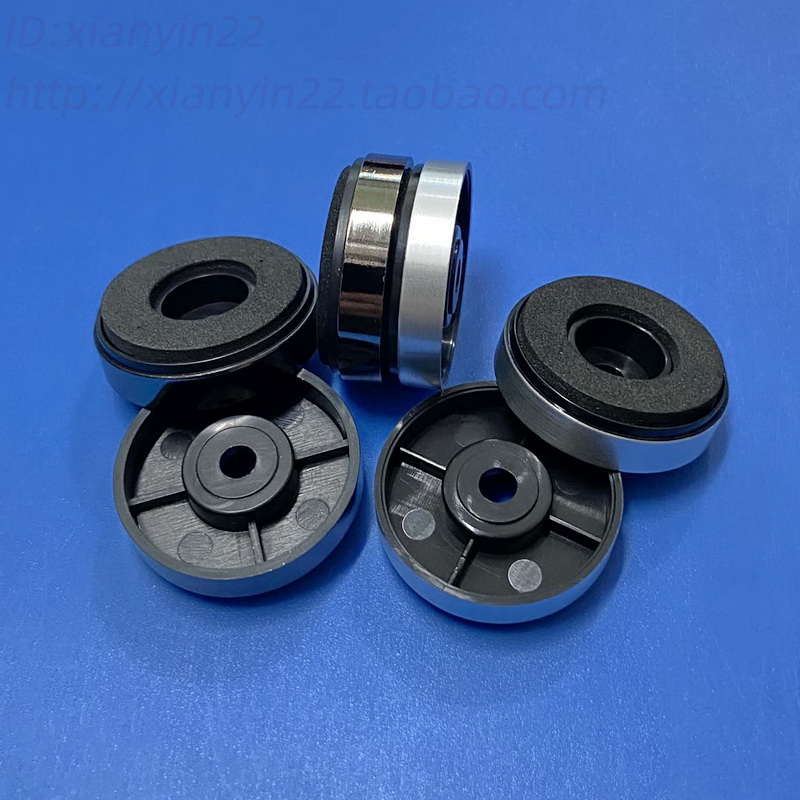 30mm chassis pad Silver border foot amplifier DVD audio furniture equipment hot silver feet