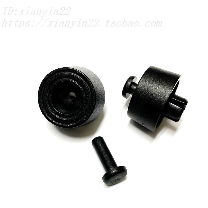FF-2 plug-in-type screw-free footbed hard plastic host shell cushion PVC plastic cushion foot computer bottom foot
