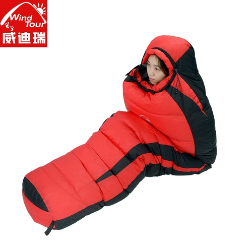 Зимний дорожный удерживающий тепло спальный мешок для матери и ребенка для кемпинга для взрослых с пухом