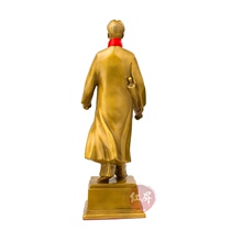 Modern minimalist decoration home decoration Chairman Mao went to Anyuan bronze statue ornaments J Mao Zedong youth sculpture