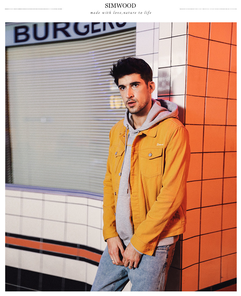 Blouson homme SIMWOOD manches longues en Coton - Ref 3117874 Image 13