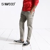 Simwood Jane gỗ nam mùa thu và mùa đông nước bên đường may dây kéo nhiều túi dụng cụ mới quần siêu nhỏ chân đàn hồi quần giản dị quần jean ống rộng nam Crop Jeans