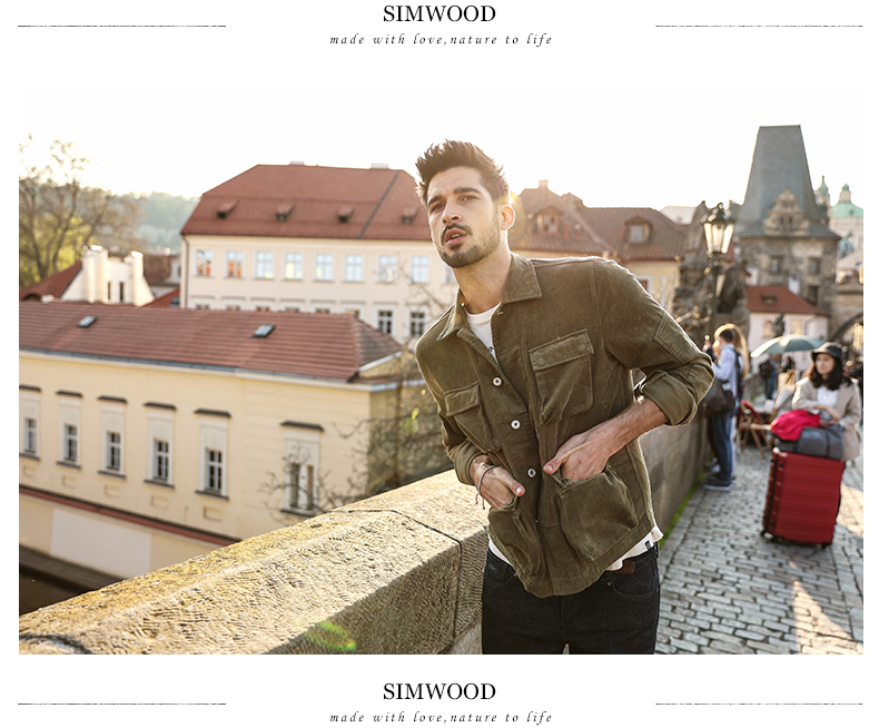 Blouson homme SIMWOOD manches longues en Coton - Ref 3117862 Image 15