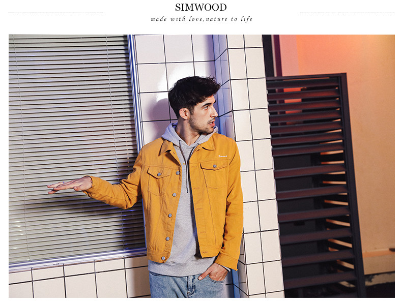 Blouson homme SIMWOOD manches longues en Coton - Ref 3117874 Image 11