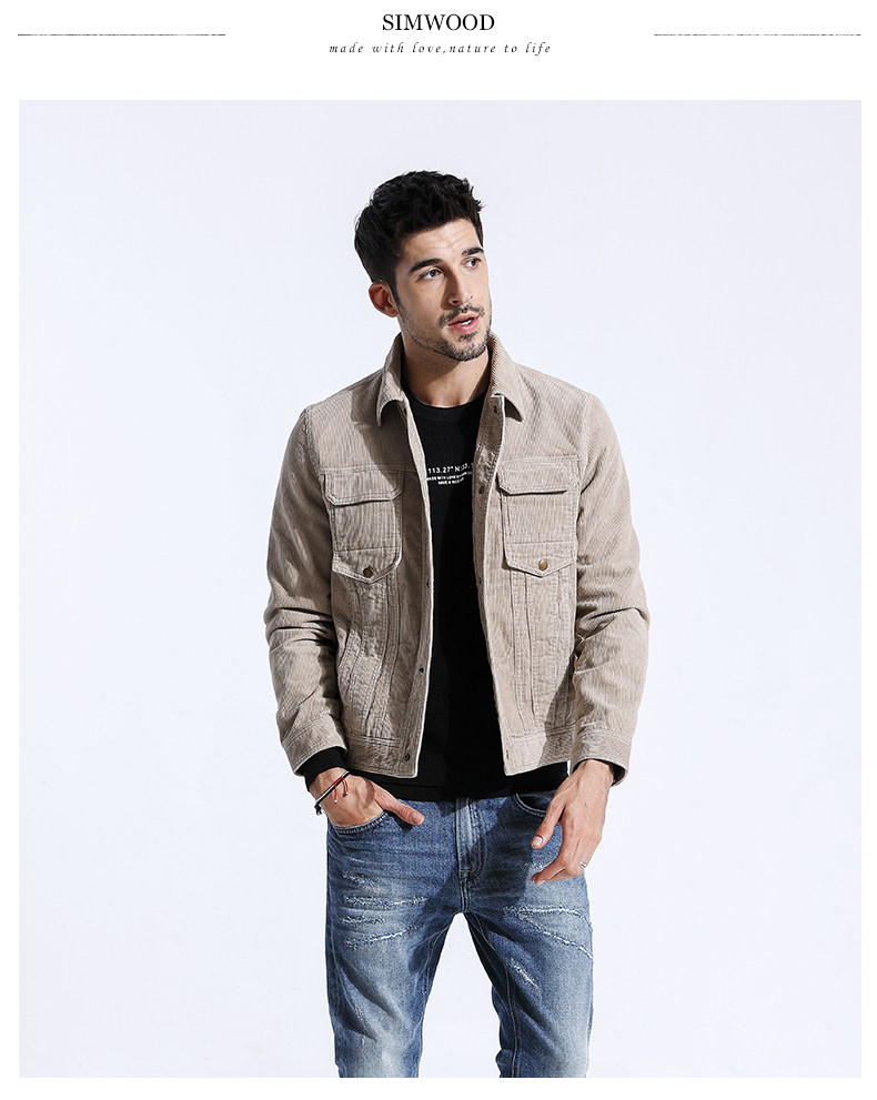 Blouson homme SIMWOOD manches longues en Coton - Ref 3118023 Image 16