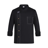 Черный шелковый лонгслив для работы, короткий рукав, делается под заказ