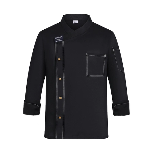 Черный шелковый лонгслив для работы, короткий рукав, делается под заказ