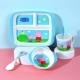 Peppa Blue Pig Three-Grid Peppa Cup Spoon Set Spoon