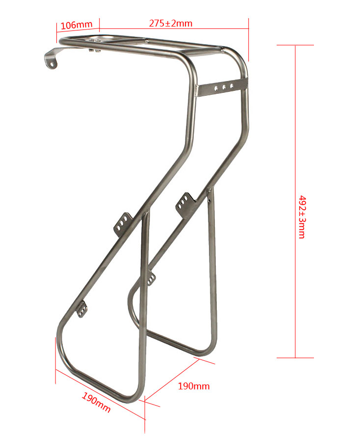 Porte-bagages pour vélo - Ref 2409503 Image 7