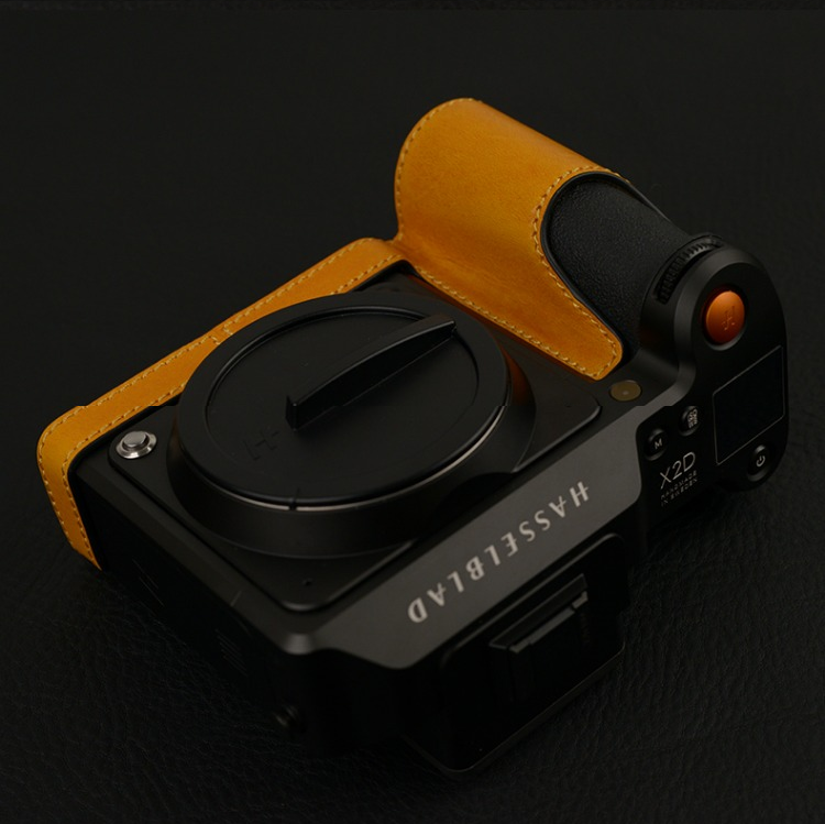 Hasselblad 本革レザー カメラケース 手作りの本革カメラケース,ビデオハーフバッグボディ,保護