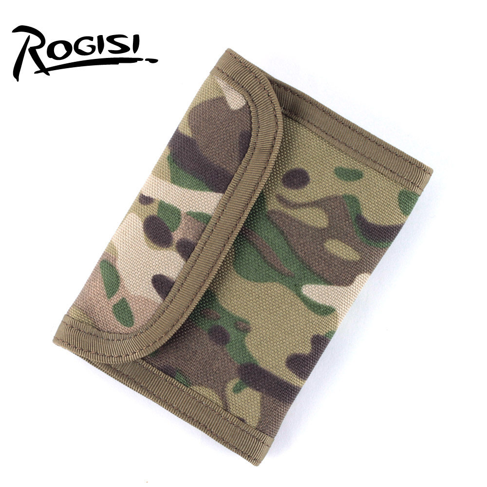ROGISI Outdoor wallet Casual wallet Two-fold key bag Army fan wallet 10P13
