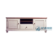Phong cách nước Mỹ đơn giản Mục vụ Địa Trung Hải gỗ rắn Nội thất Tủ TV Tủ TV