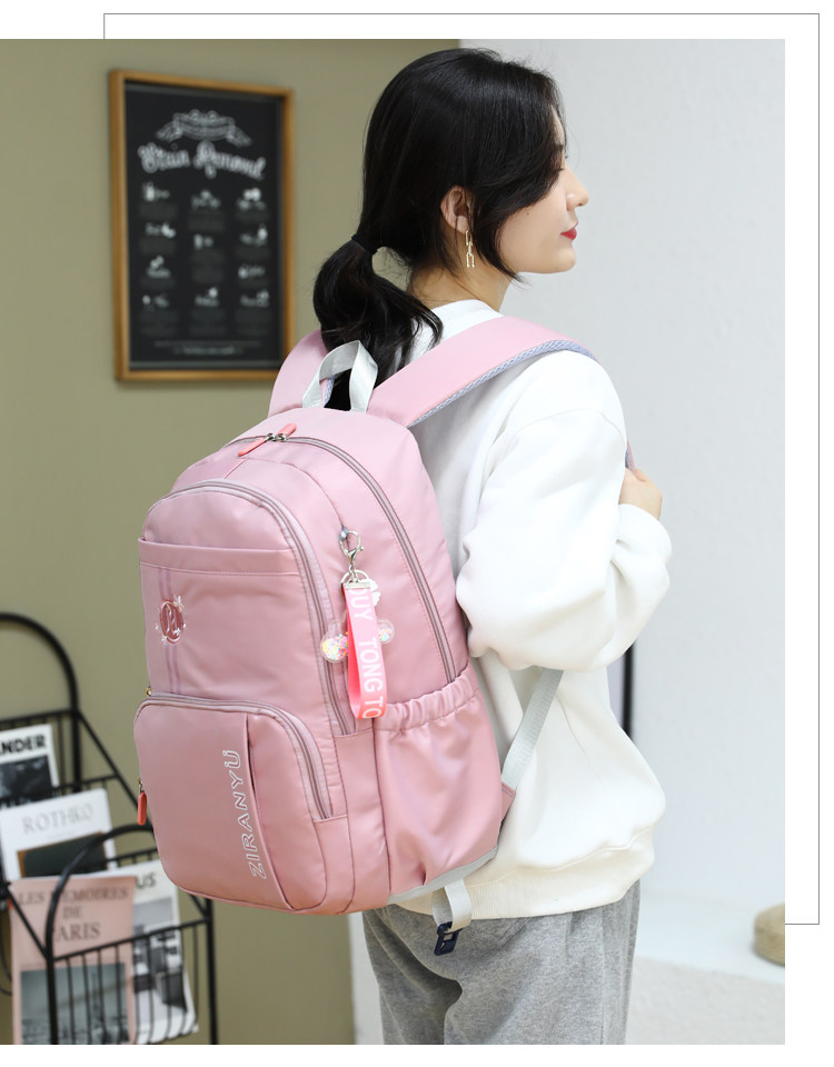 Детский чемодан 中小学生拉杆包12-14岁校园小清新简约可拆卸两用六轮可爬楼书包