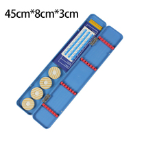 Double-layer multi-function fish float box Float box Fishing gear box line set accessories box line box Super hard ABS fishing fishing