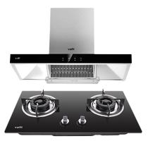 (store Tongan) European-style smoke cooker W6E07 e10002B range hood gas stove suit