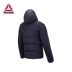 Reebok Reebok Thể thao chính thức Thể dục JACKET Áo khoác nam chạy bộ - Trọng lượng trung bình FMA43 Thể thao xuống áo khoác