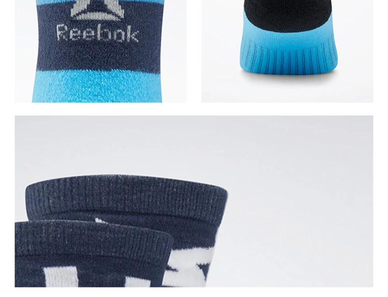 Reebok Reebok Thể dục thể thao chính thức OST ANH CREW SOCK Vớ tập luyện nam FXN49 - Vớ thể thao