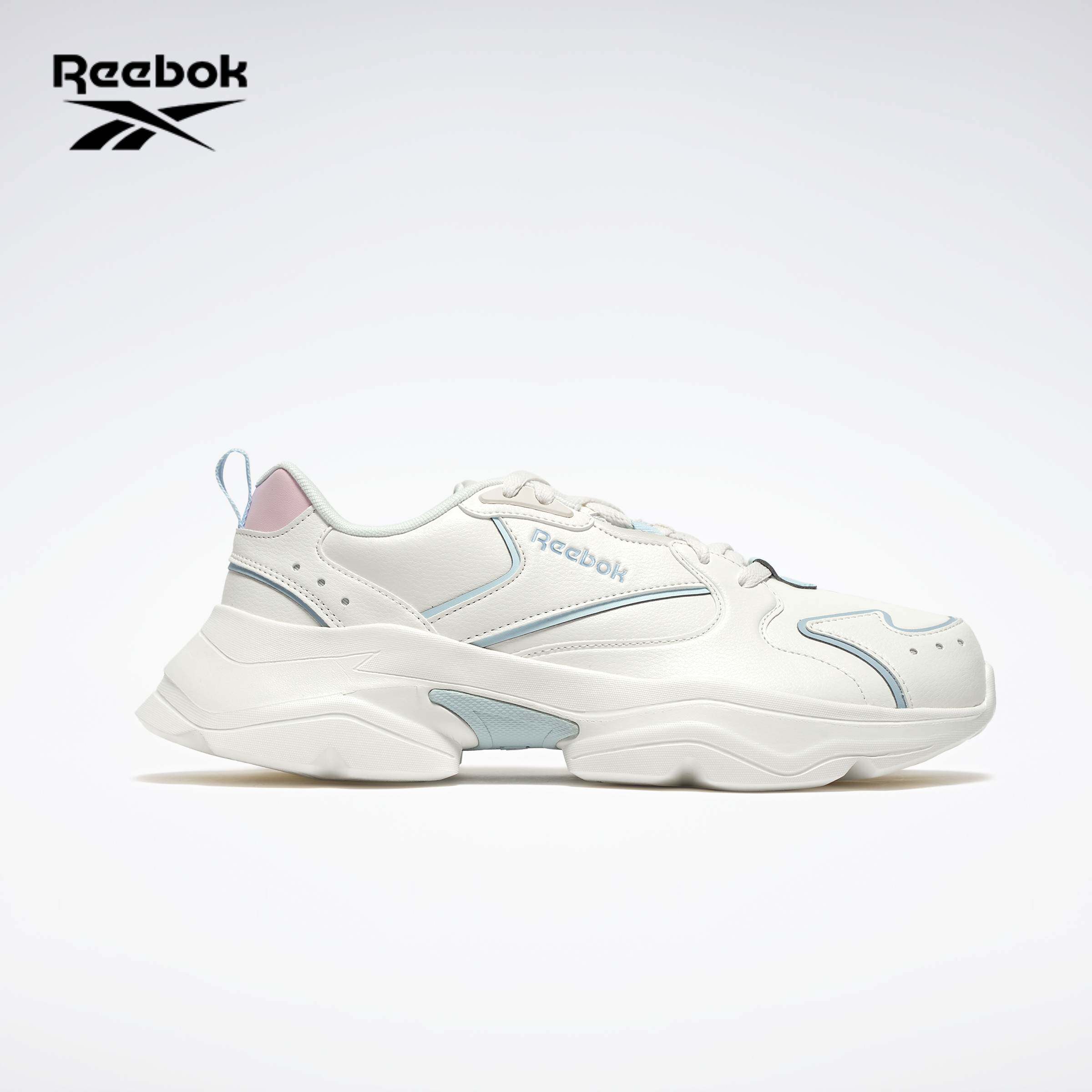 Reebok sharp run official men's shoes women shoes GW6330 Coloured fashion Classic sports casual shoes Old daddy shoes