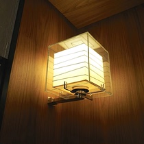 Aisle lamp corridor wall lamp Internet celebrity hot style second-hand bedroom wall lamp acrylic bedside lamp B&B wall lamp high-end feel
