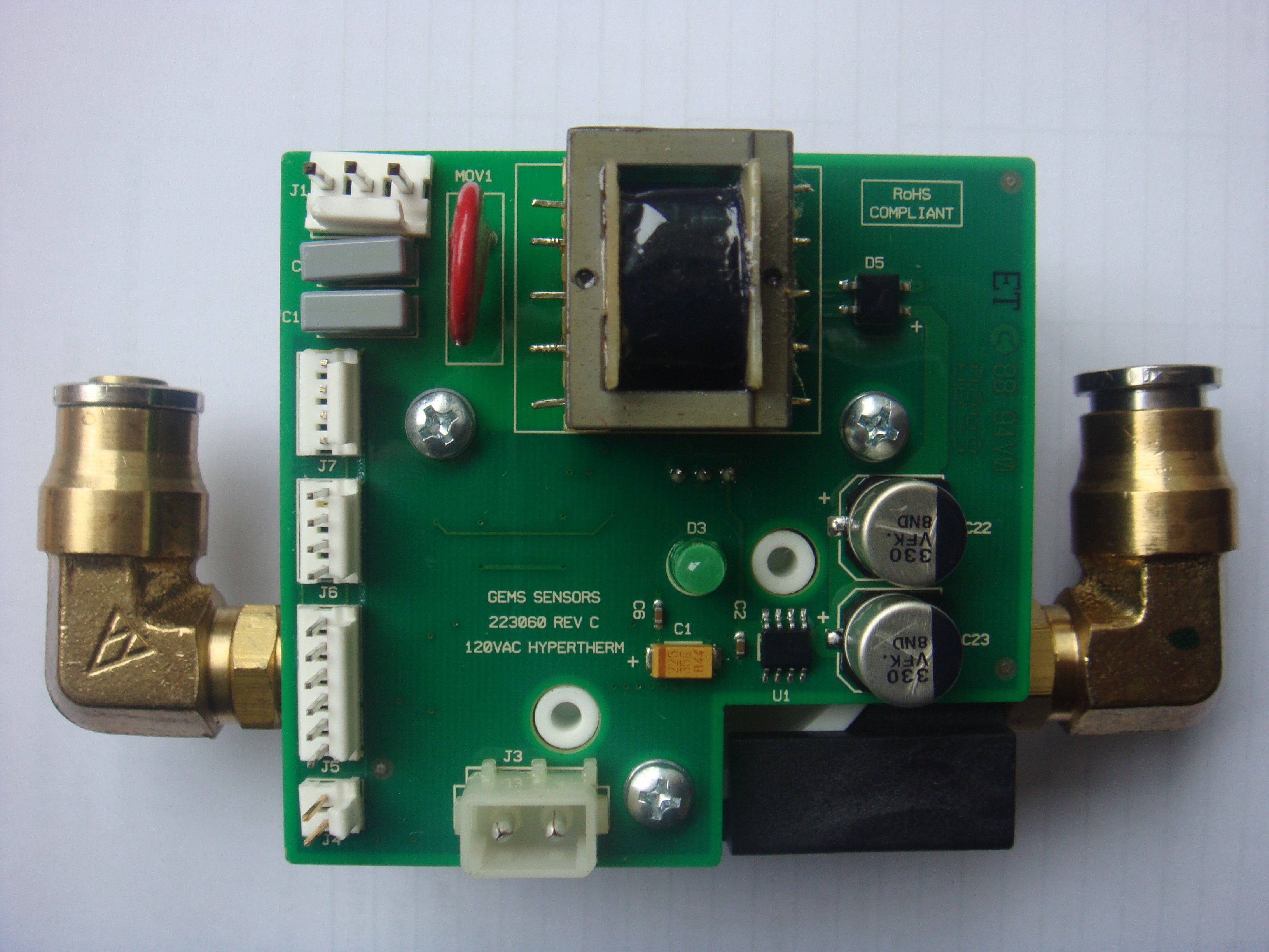 Haiyibao plasma HPR260 flow switch 129793 HPR260XD flow switch 229206 maintenance
