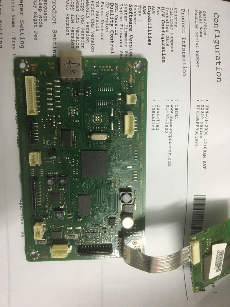 Suitable for Samsung M2070F 2071 2070 2070W 2071FH 2070FW MOTHERBOARD CONNECTOR