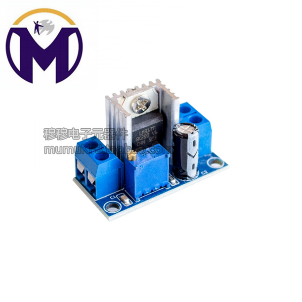 LM317 DC-DC converter step-down circuit board