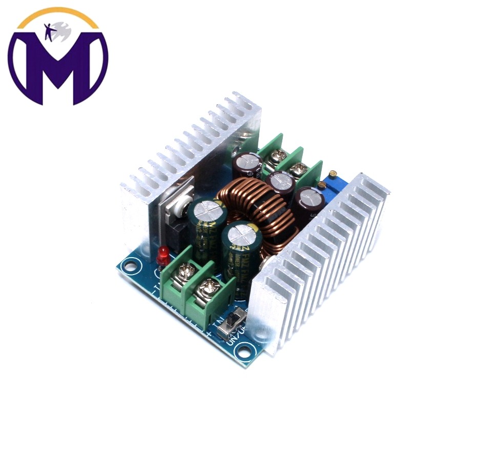 DC-DC step-down module 20A300W High power constant-pressure constant flow adjustable on-board charging module LED drive