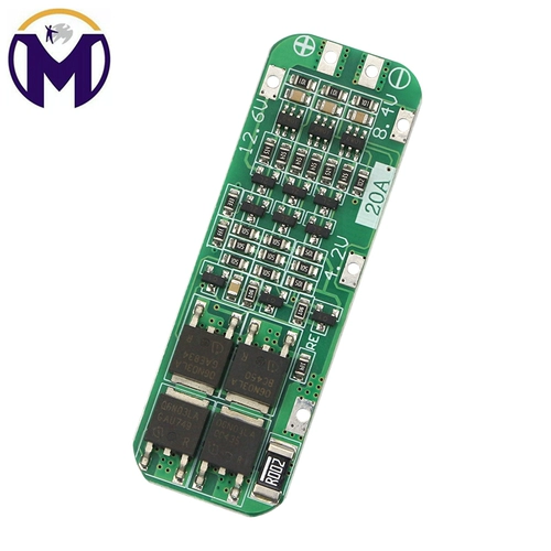 BMS 3 Строка 12.6V 20A защита от лития лития (с собственной функцией восстановления-автозаправочной работы) 121