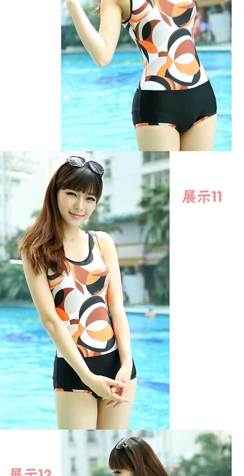 Yu You Áo tắm nữ Spa Xiêm Boxer Áo tắm Thời trang dễ thương Sexy Bụng che bụng Slim Đồ bơi nữ - Bộ đồ bơi One Piece đồ bơi liền thân tay dài