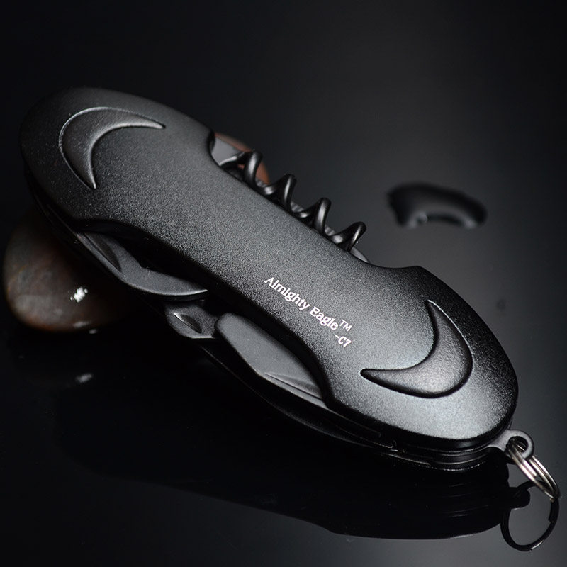 Eagle Claw C7 Multifunction Small Knife Camping Folding Knife Outdoor portable Mini key hanging decorated with scissors Yangjiang knife