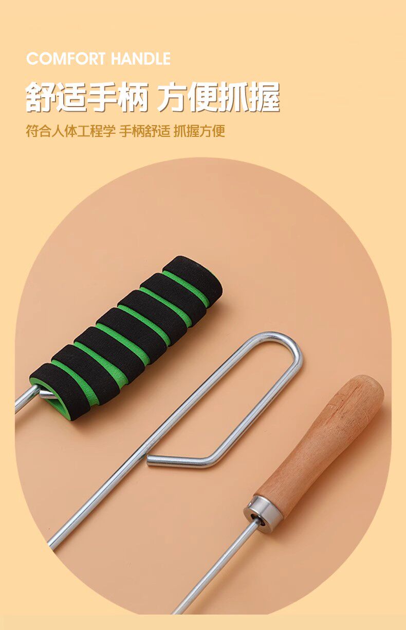 Катание обруча 铁环滚铁圈儿童小学生滚铁环风火轮80后怀旧玩具成人扁粗实心推圈 Wolk wook