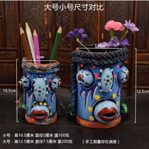 Kindergarten folk characteristics pure handicrafts Art room ornaments Vintage creative storage ornaments ideas