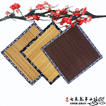 Kindergarten wall decoration retro National style Chinese style blue and white porcelain corridor layout bamboo woven classroom decoration