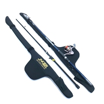 JNKER rock rod bag rock fishing rod cover Portable rock rod bag free disassembly fishing wheel rod bag lightweight fishing gear rod cover