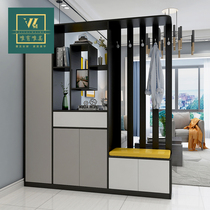 Wine cabinet modern simple living room entrance shoe cabinet partition cabinet entrance feng shui porch cabinet screen Cabinet light luxury Hall Cabinet