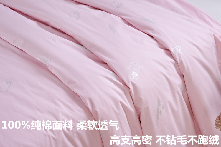 Bông chống khoan bông chăn bông duvet chạy nhung len được chạy một sợi lông lạc đà lông được rụng 100% bông lót chăn lạnh mùa hè