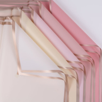 Embellishment flower material Phnom Penh Jelly Film Rose Flower Wrapping Paper Floral Material Material Material Bouquet Wrapped Flower Shop Material