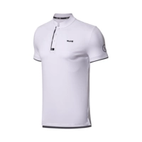 Li Ning 2018 mùa hè mới cho nam áo polo ngắn tay APLN137-2-1-4 - Áo polo thể thao áo thun nam có cổ polo