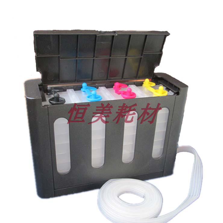 Đặc biệt cung cấp tốt máy in HP Epson bên ngoài chai bốn màu không mực ngay cả đối với bộ phụ kiện trống có phích cắm cao su khuỷu tay