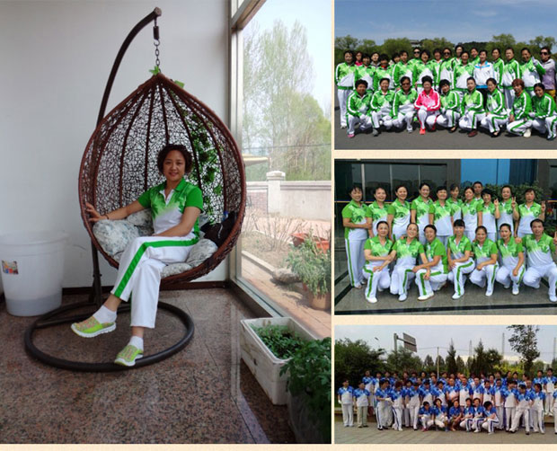 Xidan Bird Jiamusi Square Dance Quần áo thể thao mùa xuân và mùa thu dài tay Set quan ao the thao nu