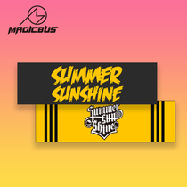 Summer Sunshine Summer Sunshine Band Towel MAGICBUS JOINT Punk Creative Perimeter