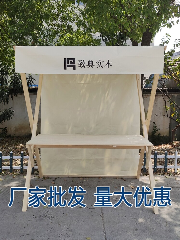 Night market stall car sales car wooden activity scaffolding market display stand mobile small stall market stall shelf